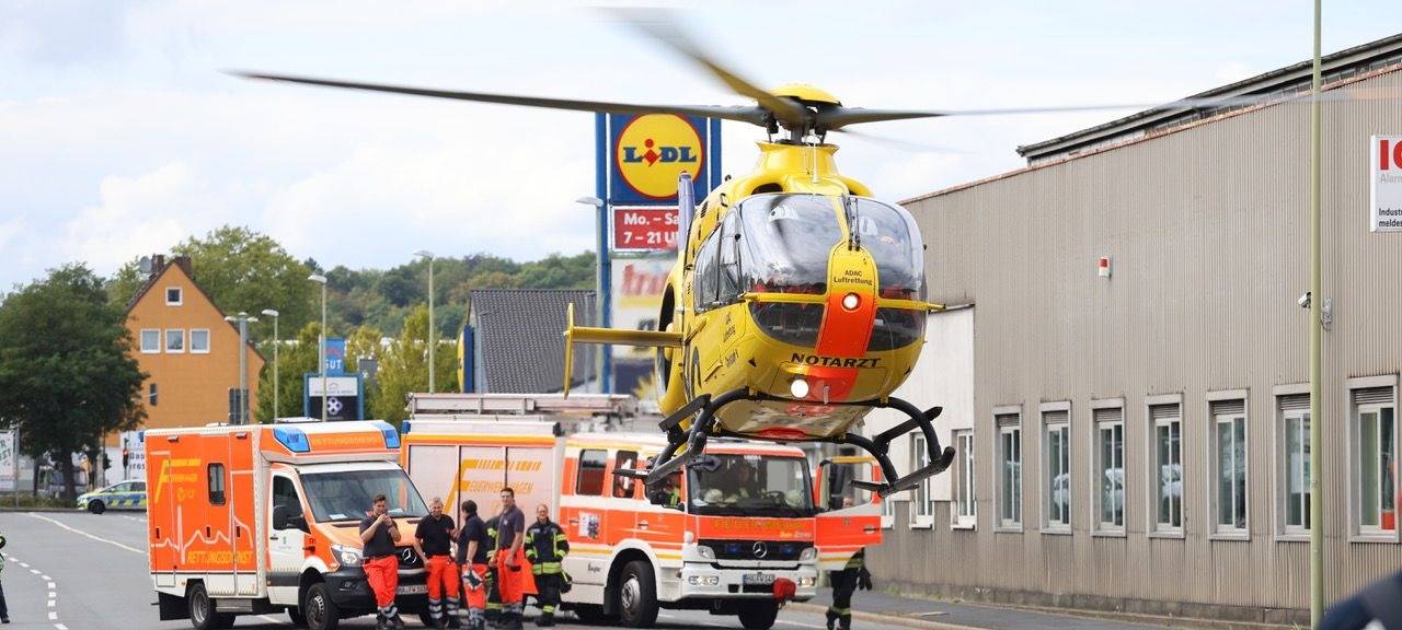 Schwerer Unfall mit Radfahrer in Haspe