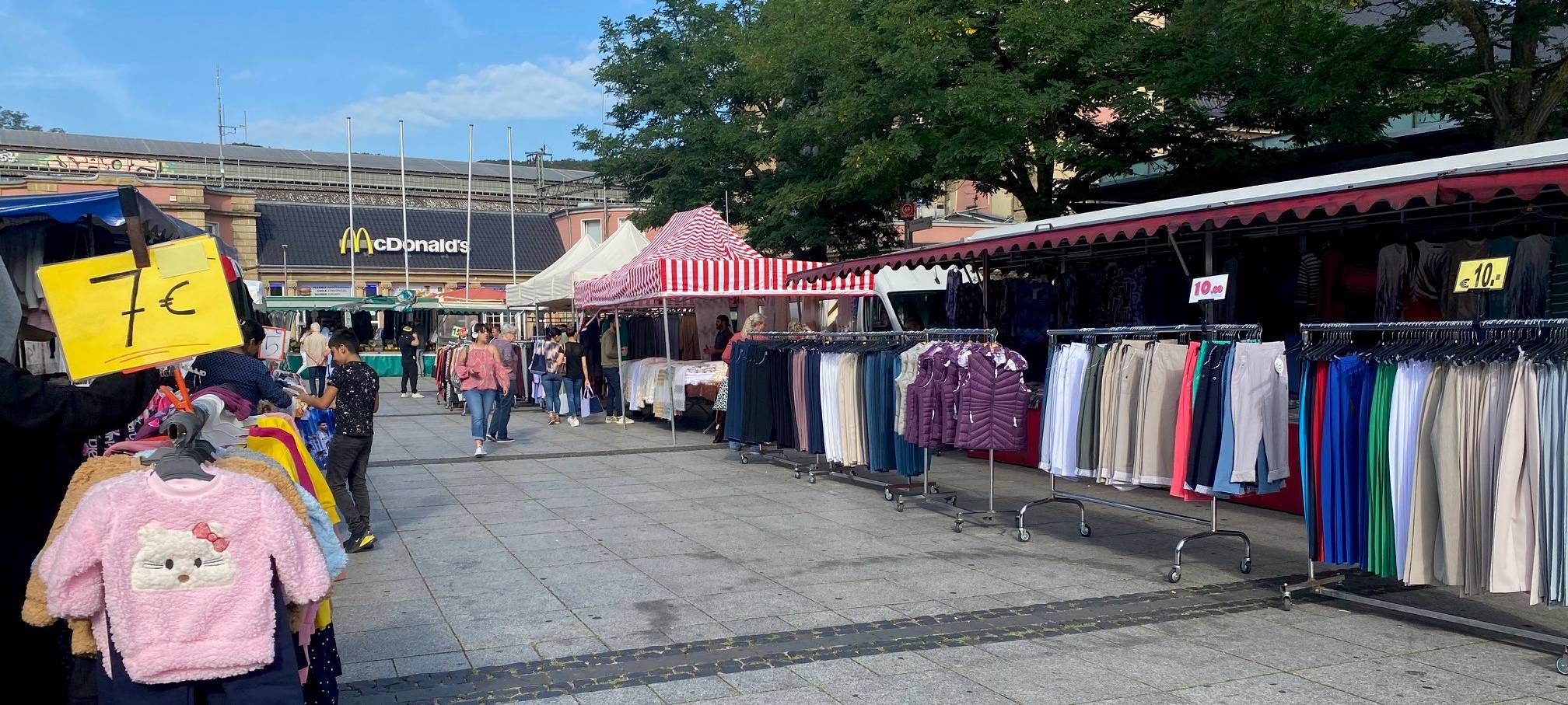 Neuer Wochenmarkt in Hagen