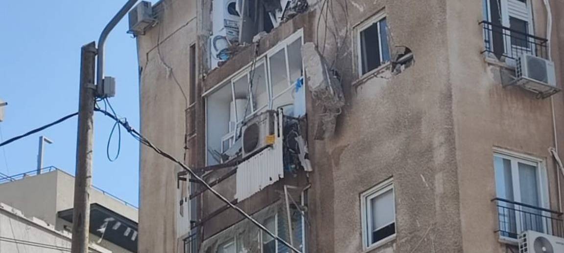 Zerstörtes Haus Tel Aviv 09.10.23 Krieg Hamas Israel Jugendgruppe Essen