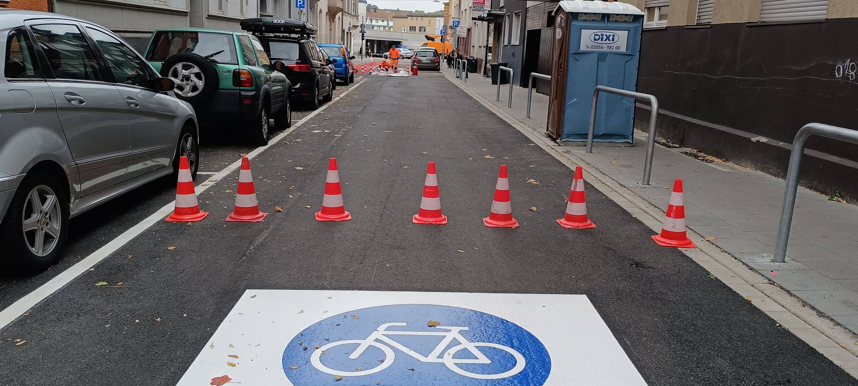 Erste Fahrradstraße Hagens
