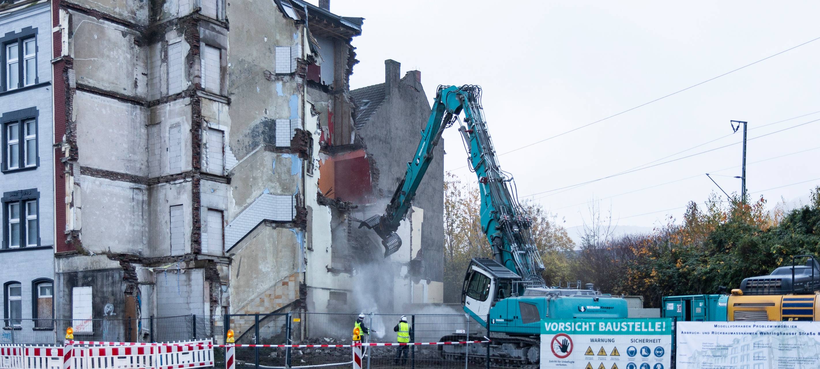 Abriss vom Problemimmoblien