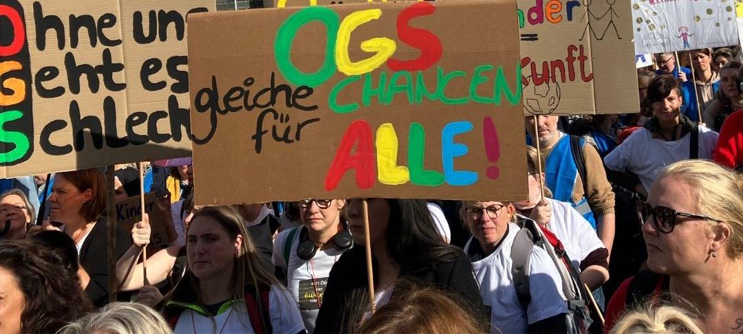 Demonstration für ein soziales Hagen