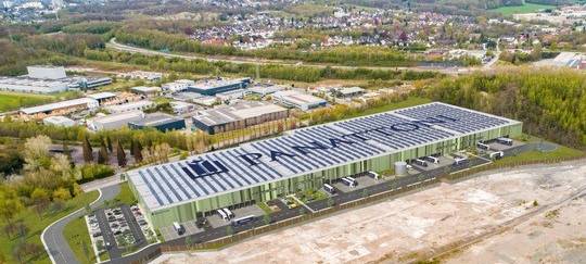 Gewerbepark in Halden