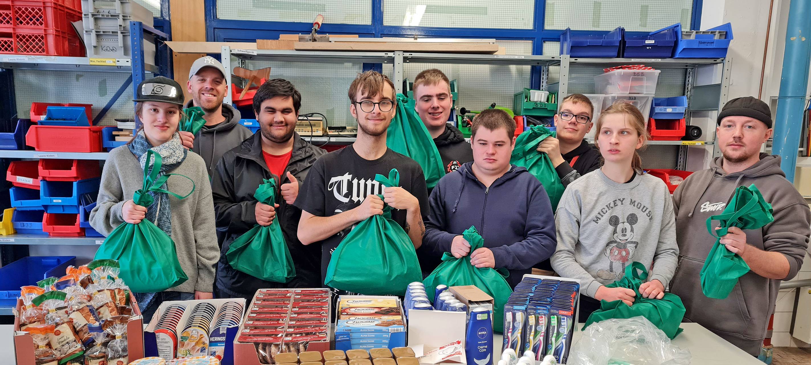 Volmarstein packt Päckchen