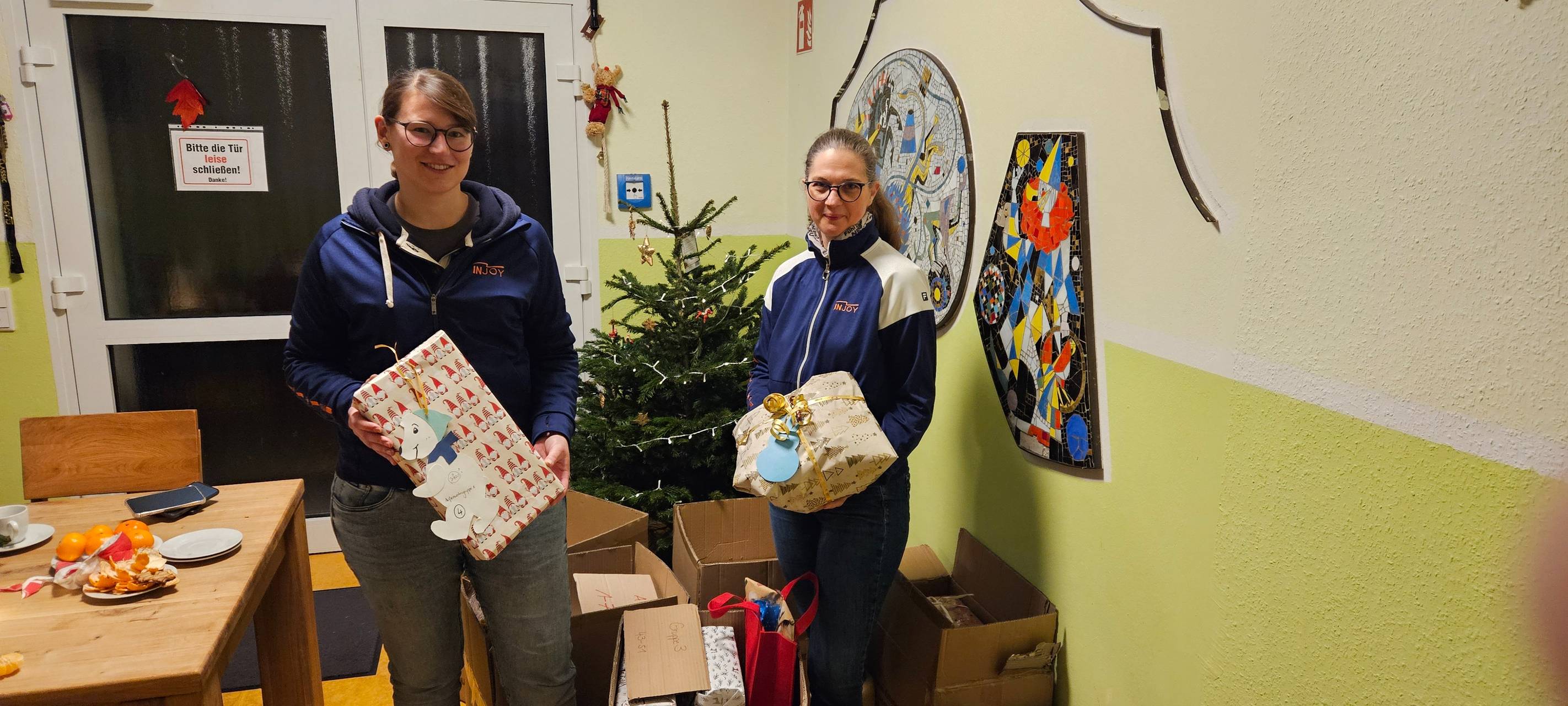 Injoy Hagen beschenkt Jugendhilfe Selbecke