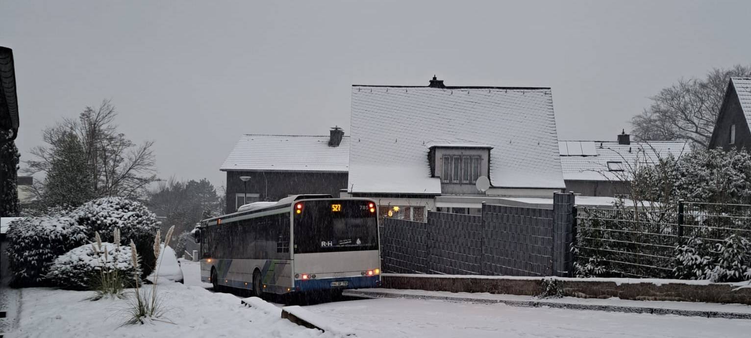 Viel Schnee - entsprechende Auswirkungen