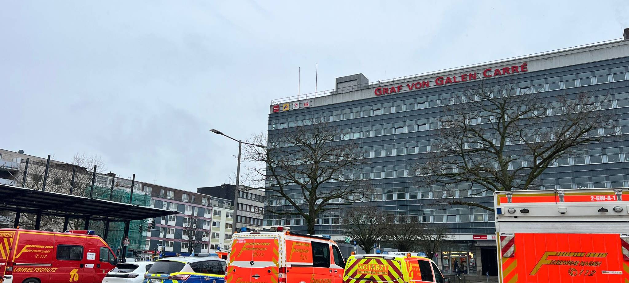 Großeinsatz am Hauptbahnhof
