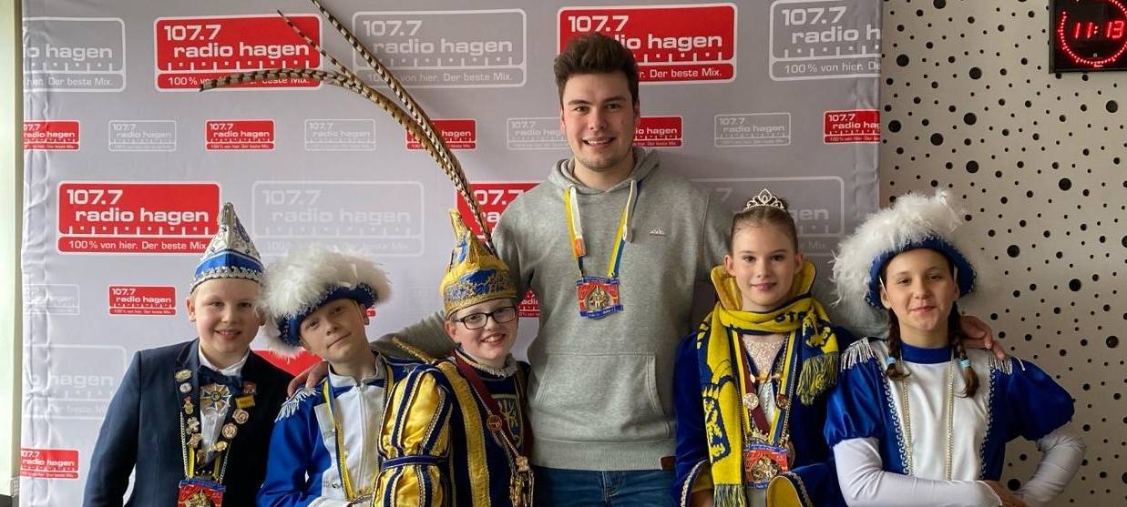 Kinderprinzenpaar im Interview