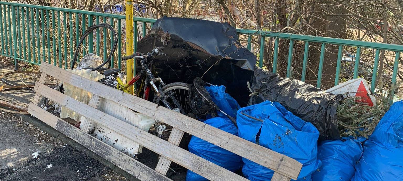 Frühjahrsputz am Lenneufer