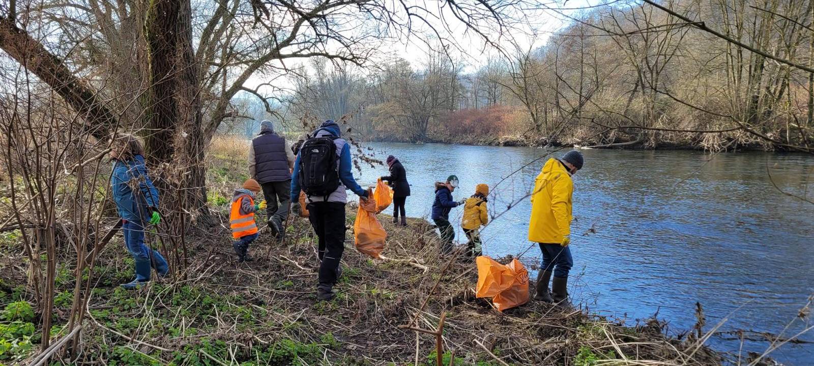 Frühjahrsputz am Lenneufer