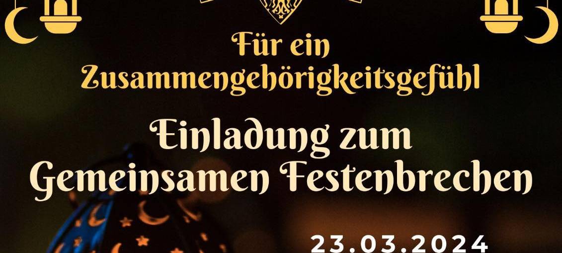 Gemeinsames Fastenbrechen