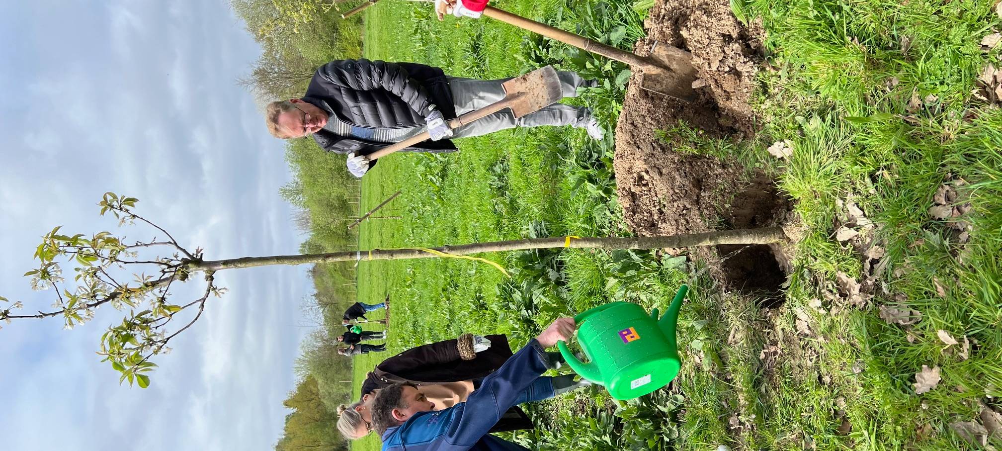 Nistkästen und Obstbäume für Gut Kuhweide