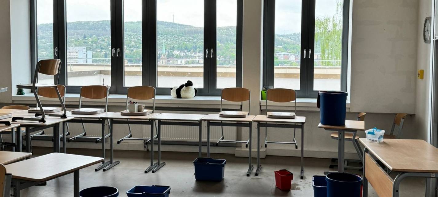 Abistreich eskaliert: Wasserschaden an der Hilde