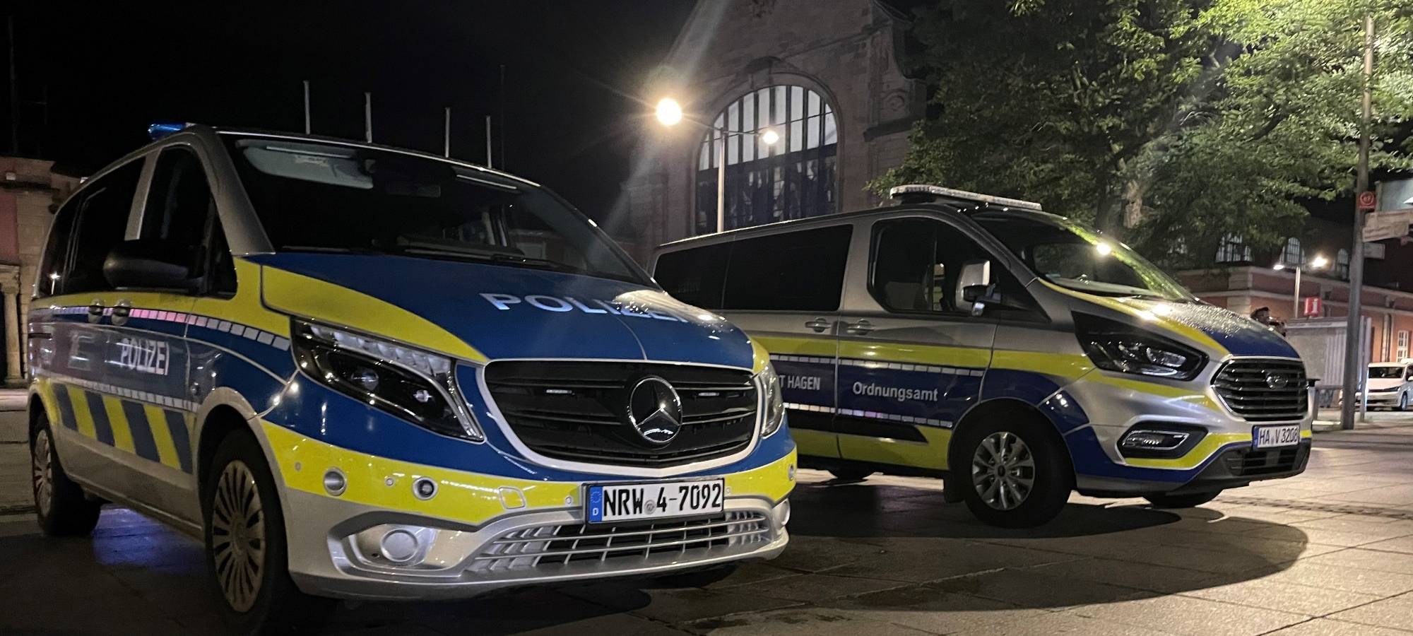 Eine Schicht mit dem Lärmwagen