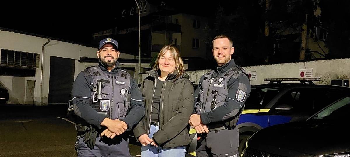 Eine Schicht mit dem Lärmwagen