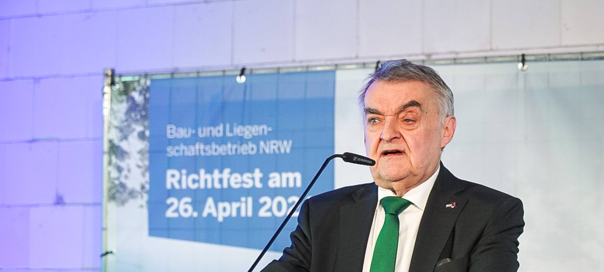 Richtfest am Polizeipräsidium