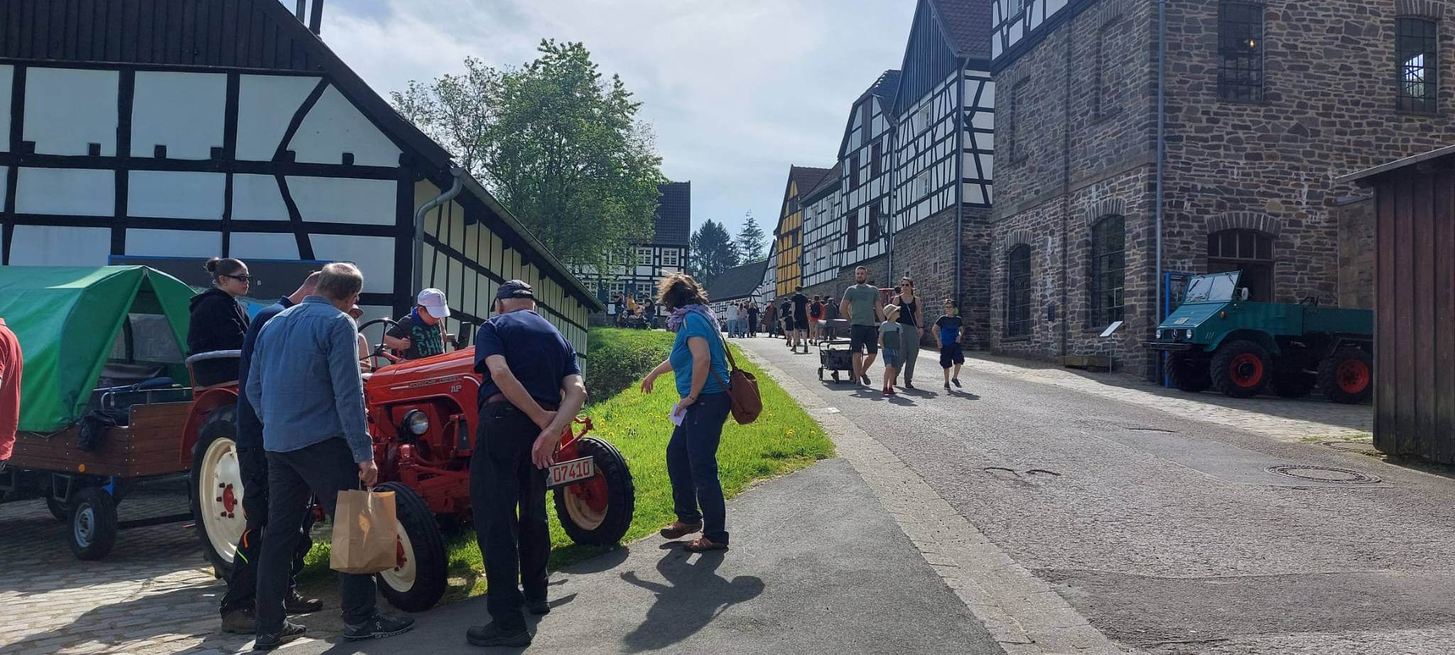 Treckertreffen im Freilichtmuseum