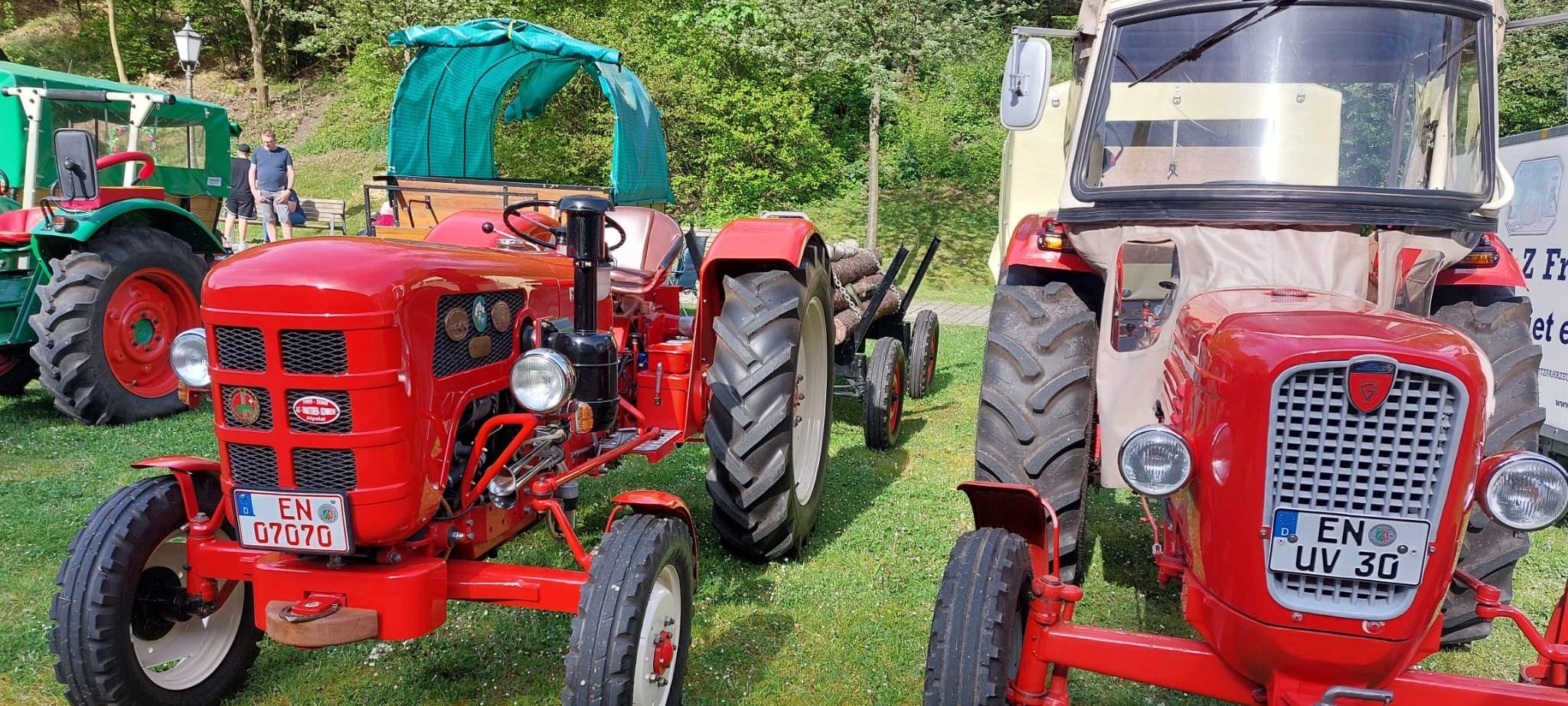 Treckertreffen im Freilichtmuseum
