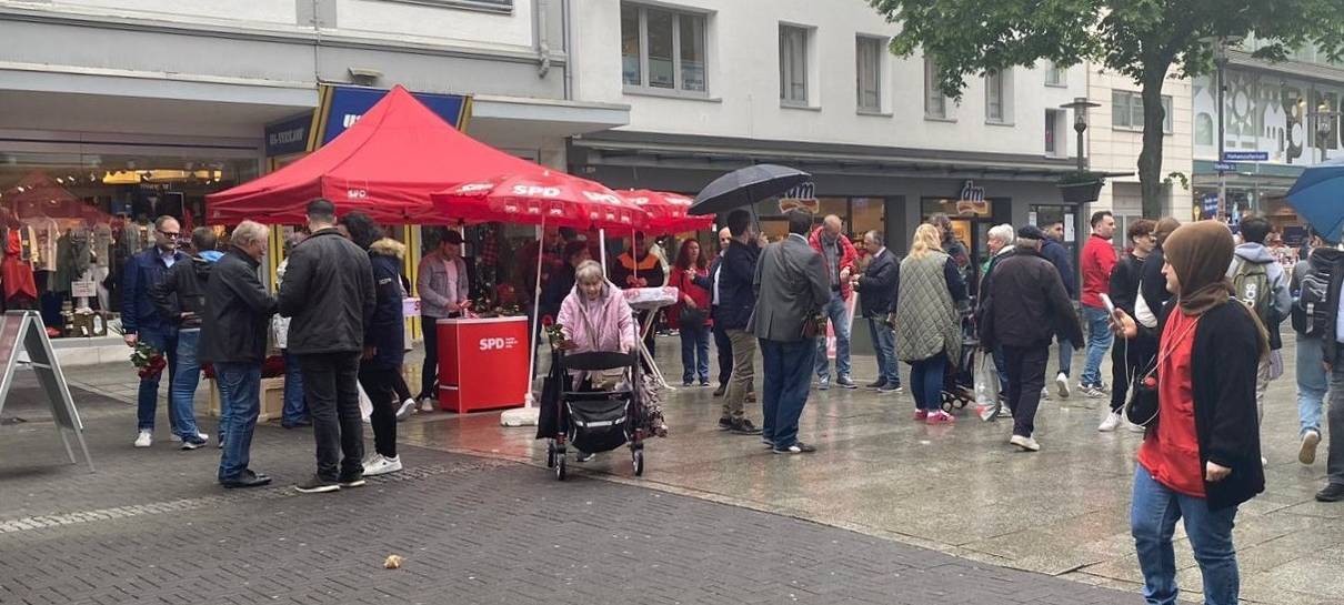 Europawahl: Katarina Barley besucht Hagen