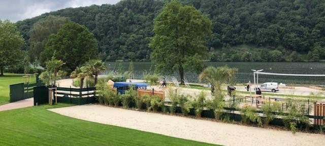 Schlüsselübergabe Beachclub