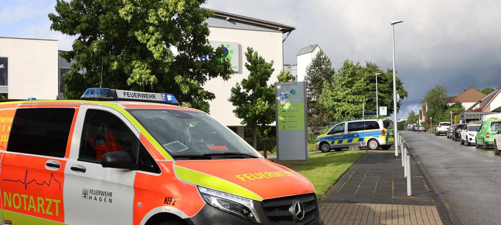 Feuer im Seniorenzentrum