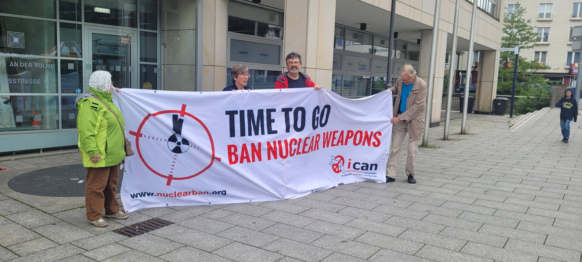 Hagen zeigt Flagge - Bürgermeister für den Frieden