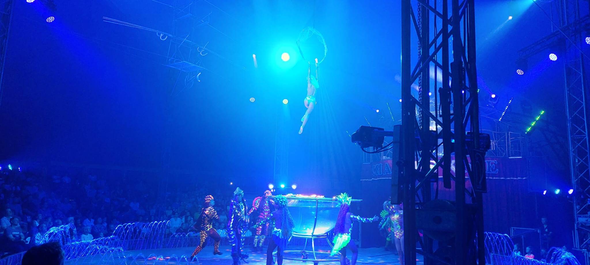 Zirkusspektakel auf dem Höing