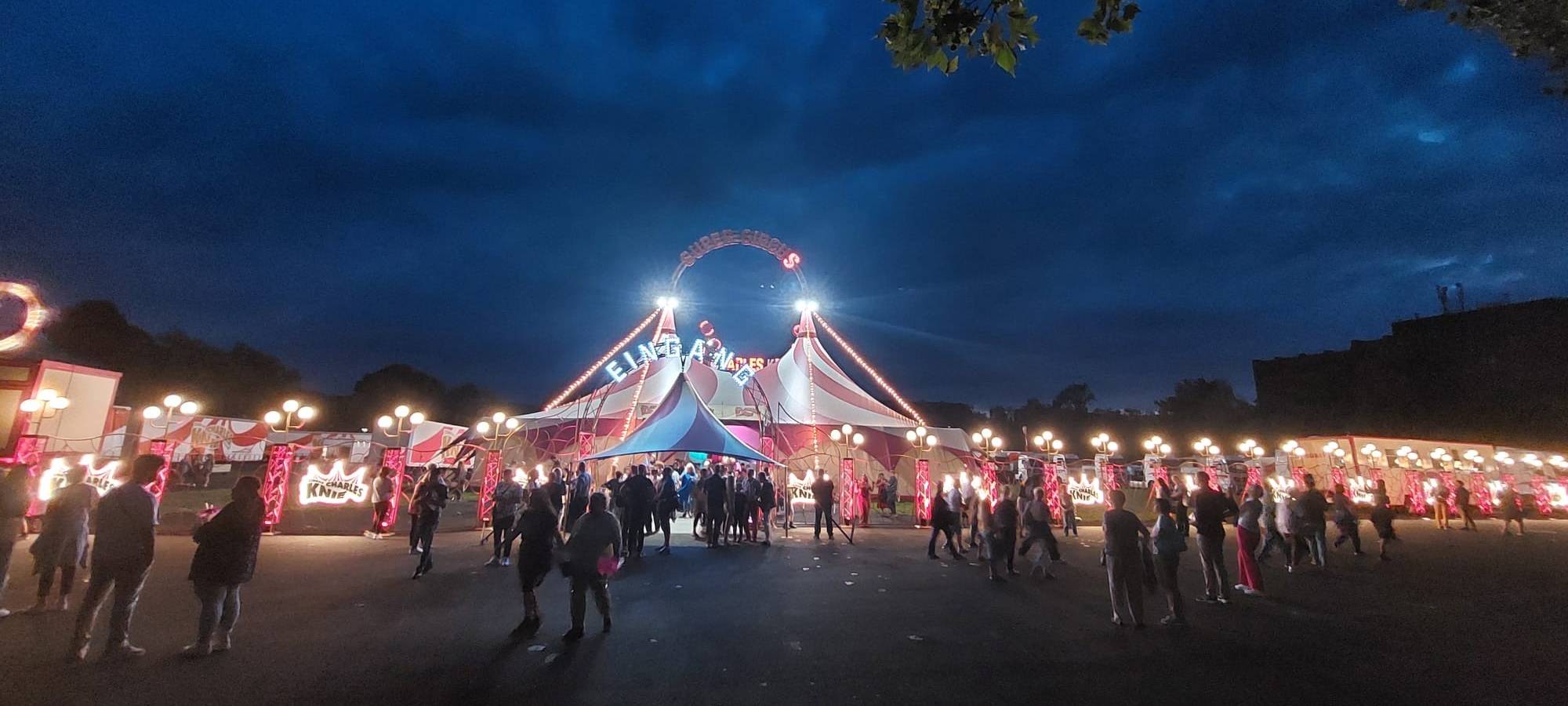 Zirkusspektakel auf dem Höing