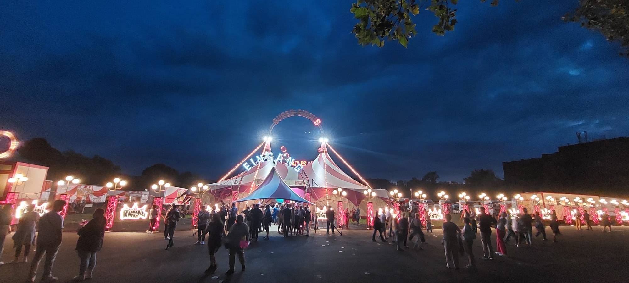 Zirkusspektakel auf dem Höing