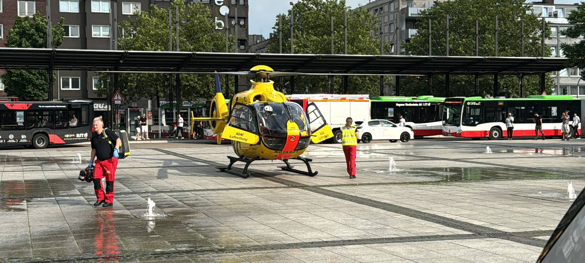 Hagen Hbf: Frau wird von S-Bahn überrollt