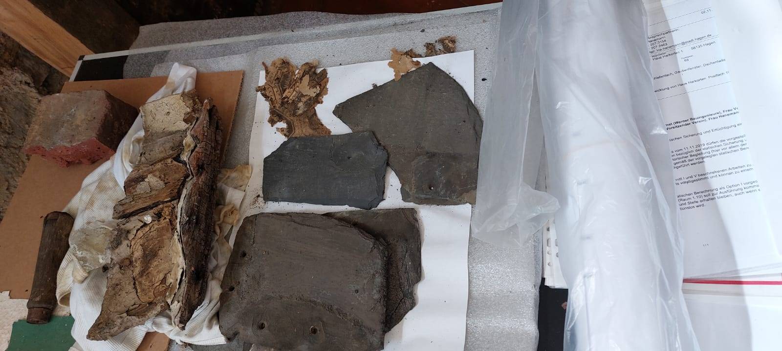 Jede Probe wird aufbewahrt.