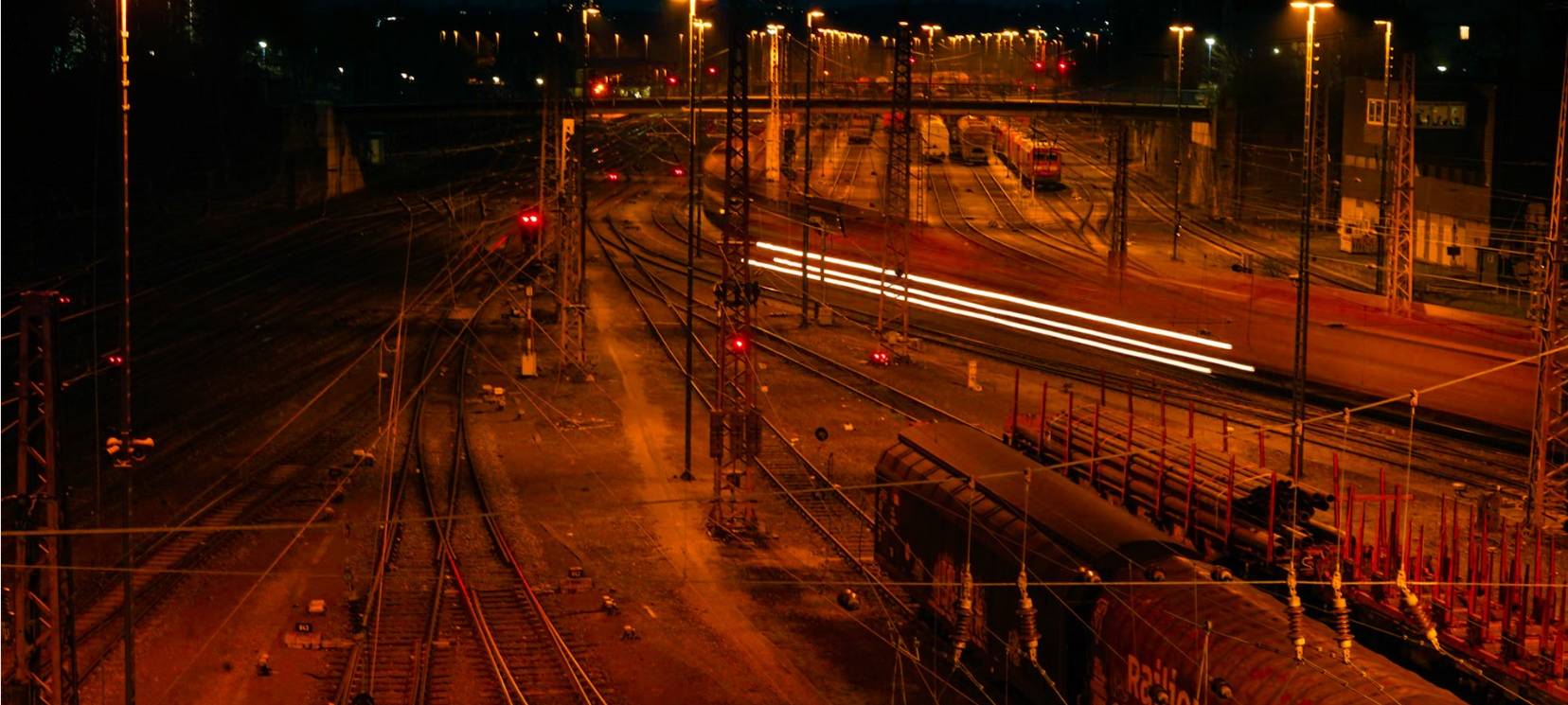 Mal gucken am Rangierbahnhof