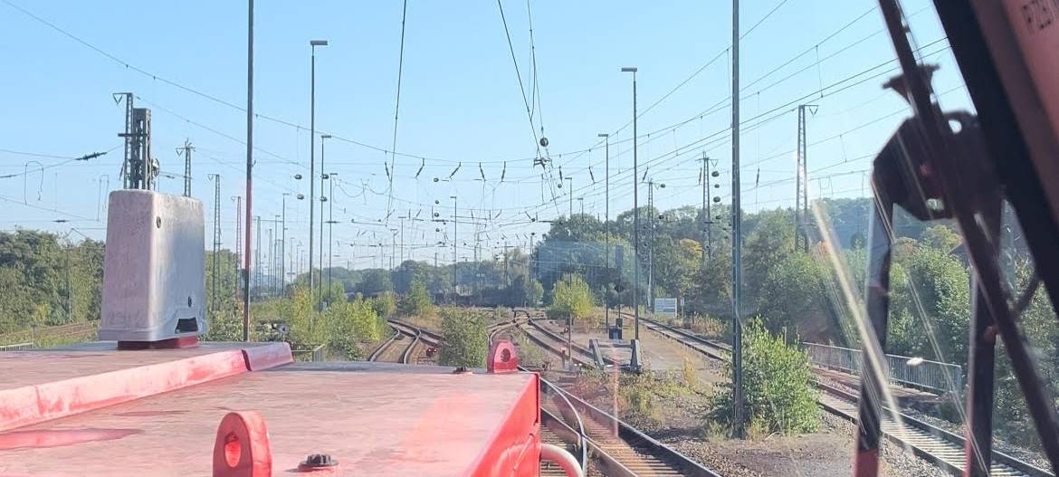 Ein Blick hinter die Kulissen des Rangierbahnhofs in Vorhalle