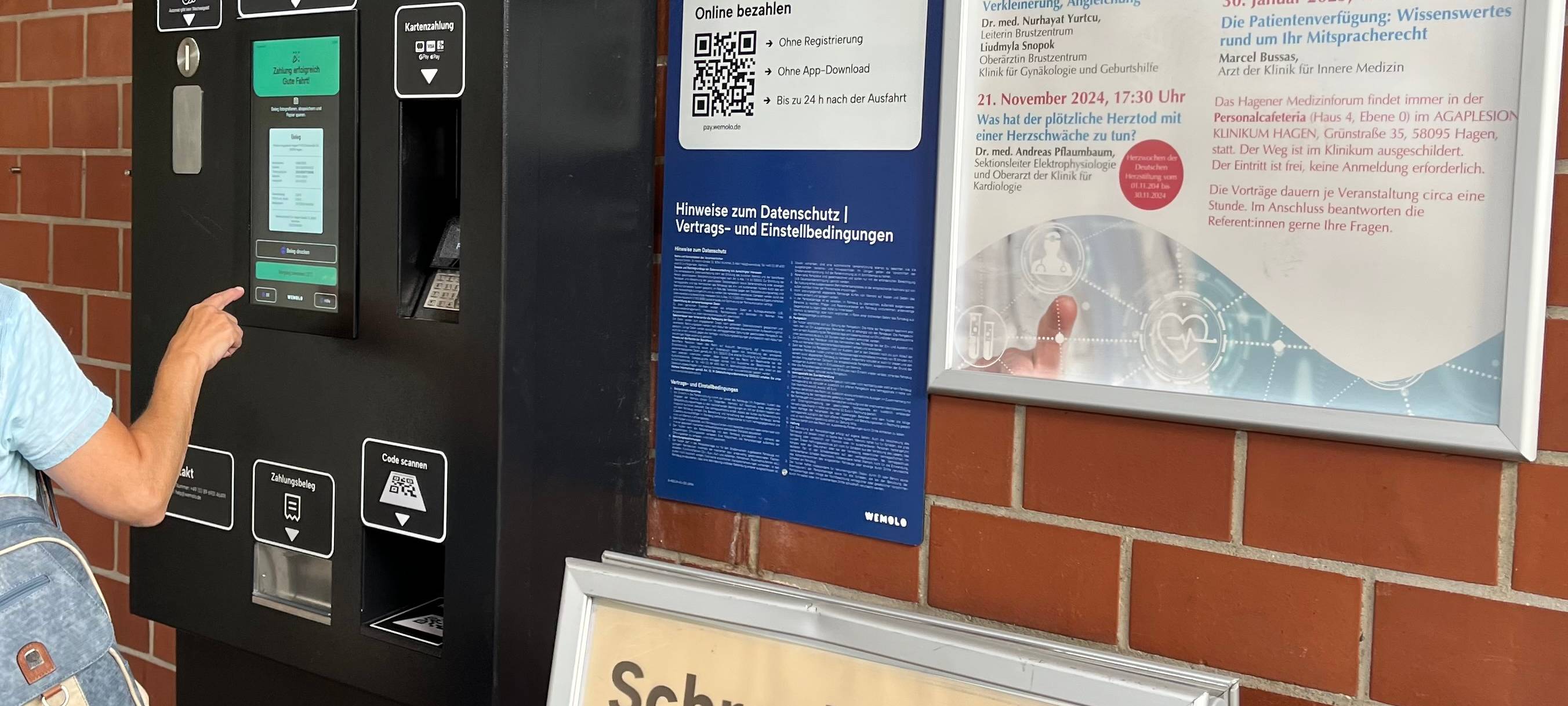 Schranken- und Ticketloses Parken am AKH