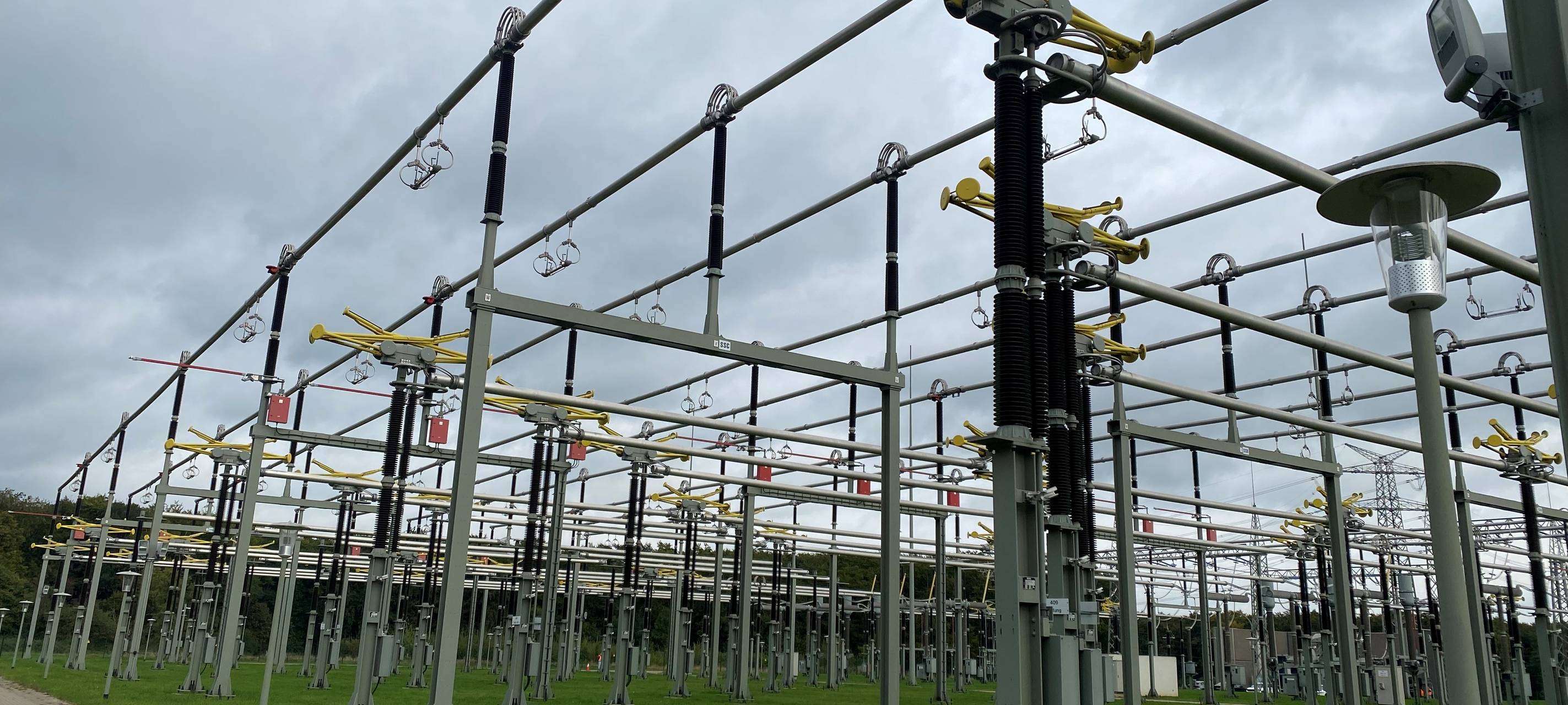 Umspannwerk am Start