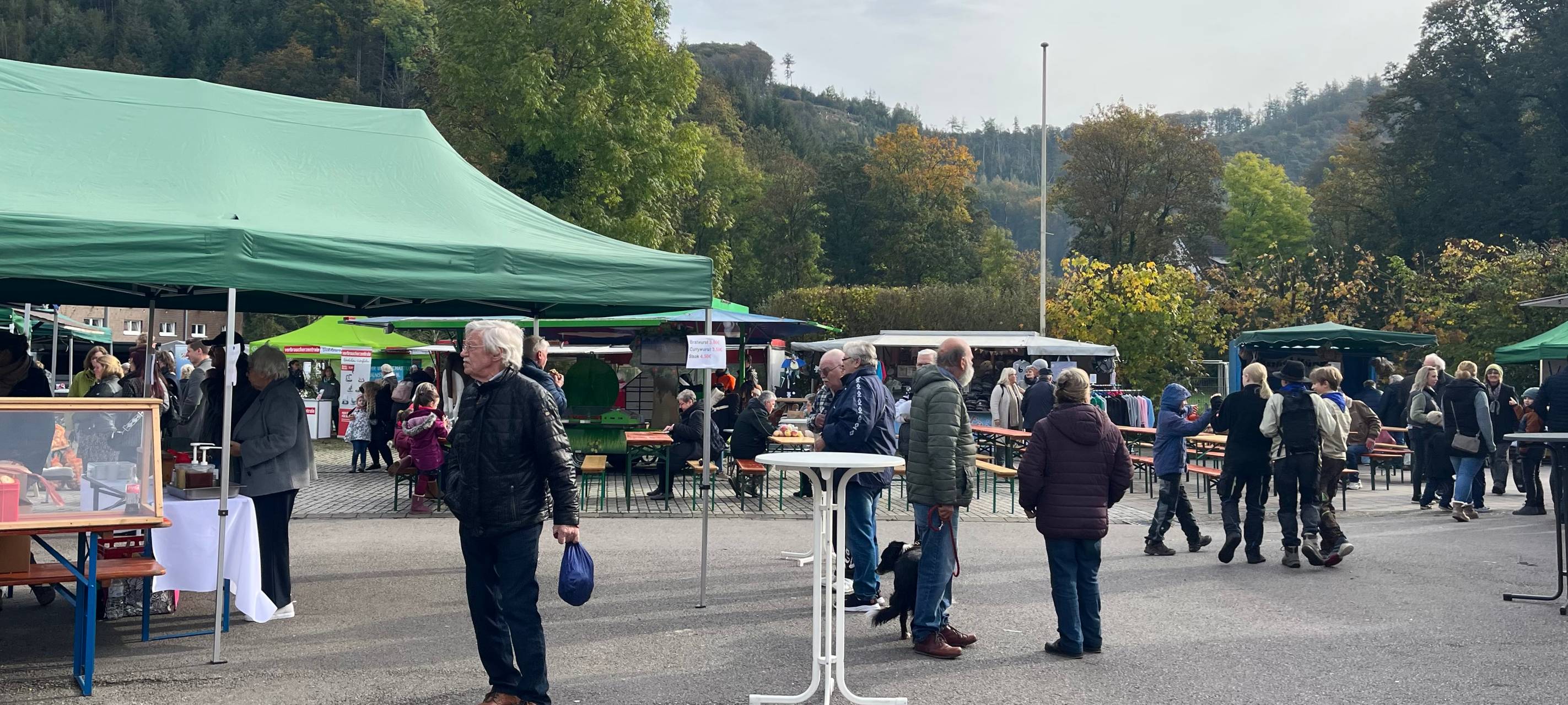 Der Bauernmarkt in Dahl - fast schon eine Tradition