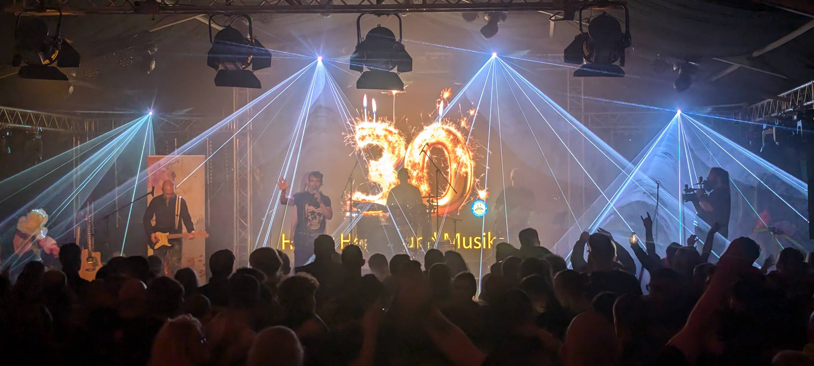 Jubiläum und Einlass-Stopp