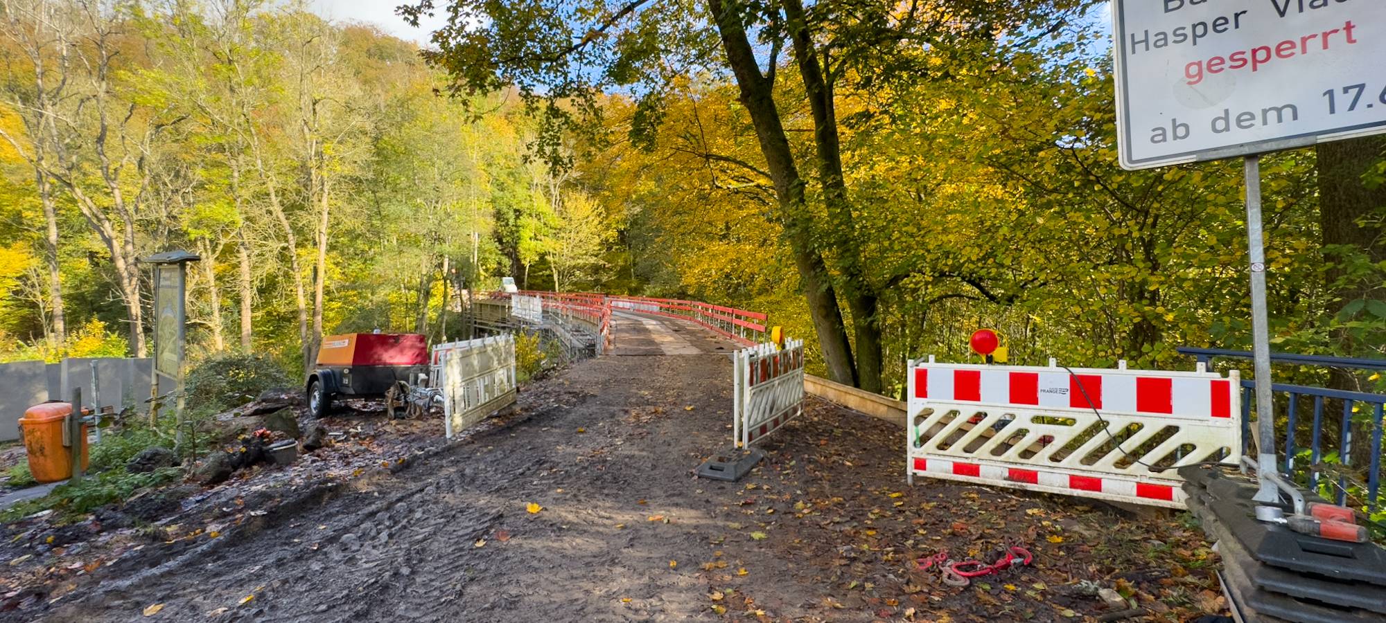 Sperrung wird verlängert