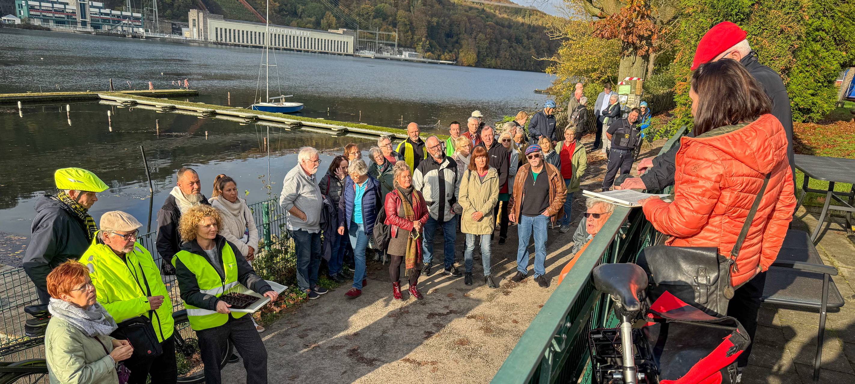BASTA spaziert zur Roteiche