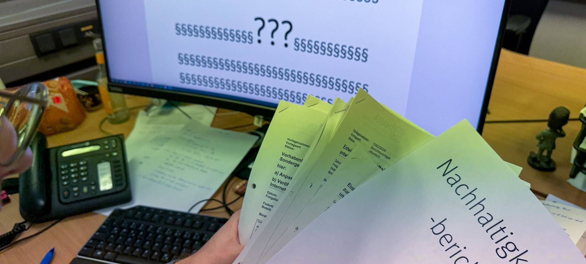 Gesucht: Bürokratiemonster