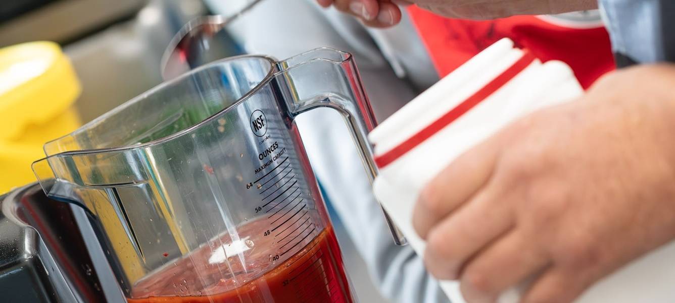 Sternekoch in der Schulküche