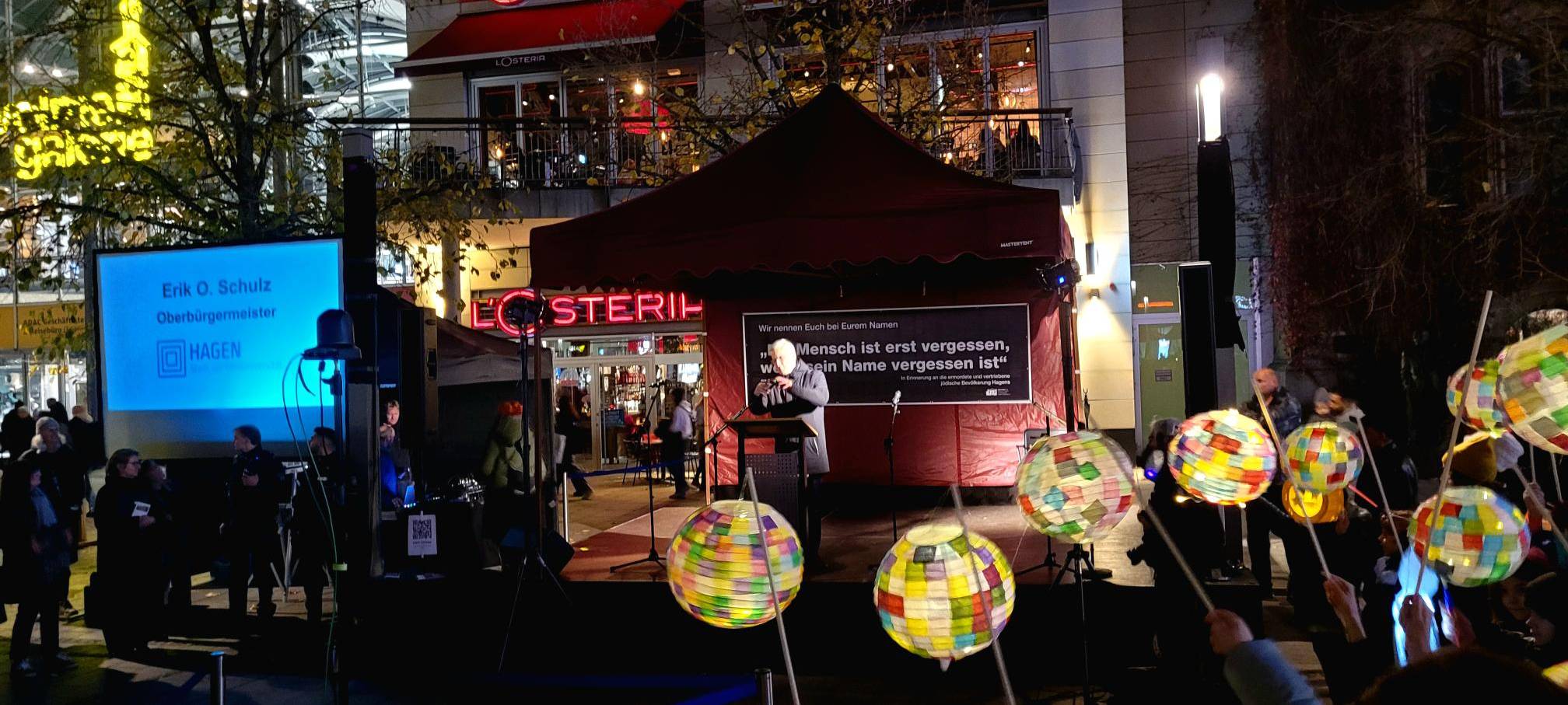 Erinnerung an die Reichspogromnacht