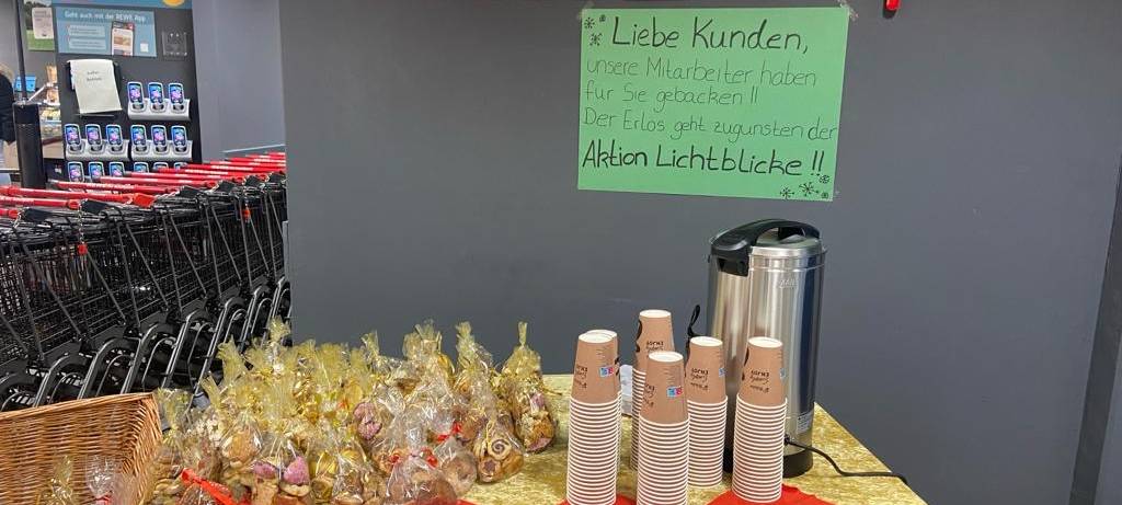 Rewe-Eilpe sammelt für Aktion Lichtblicke