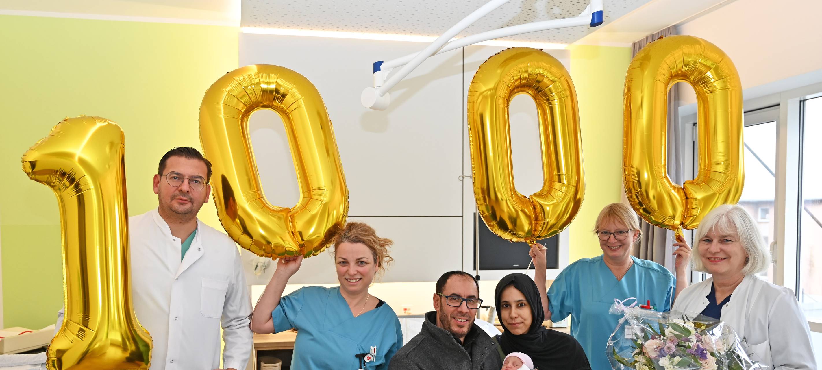 1000. Baby im Agaplesion Klinikum