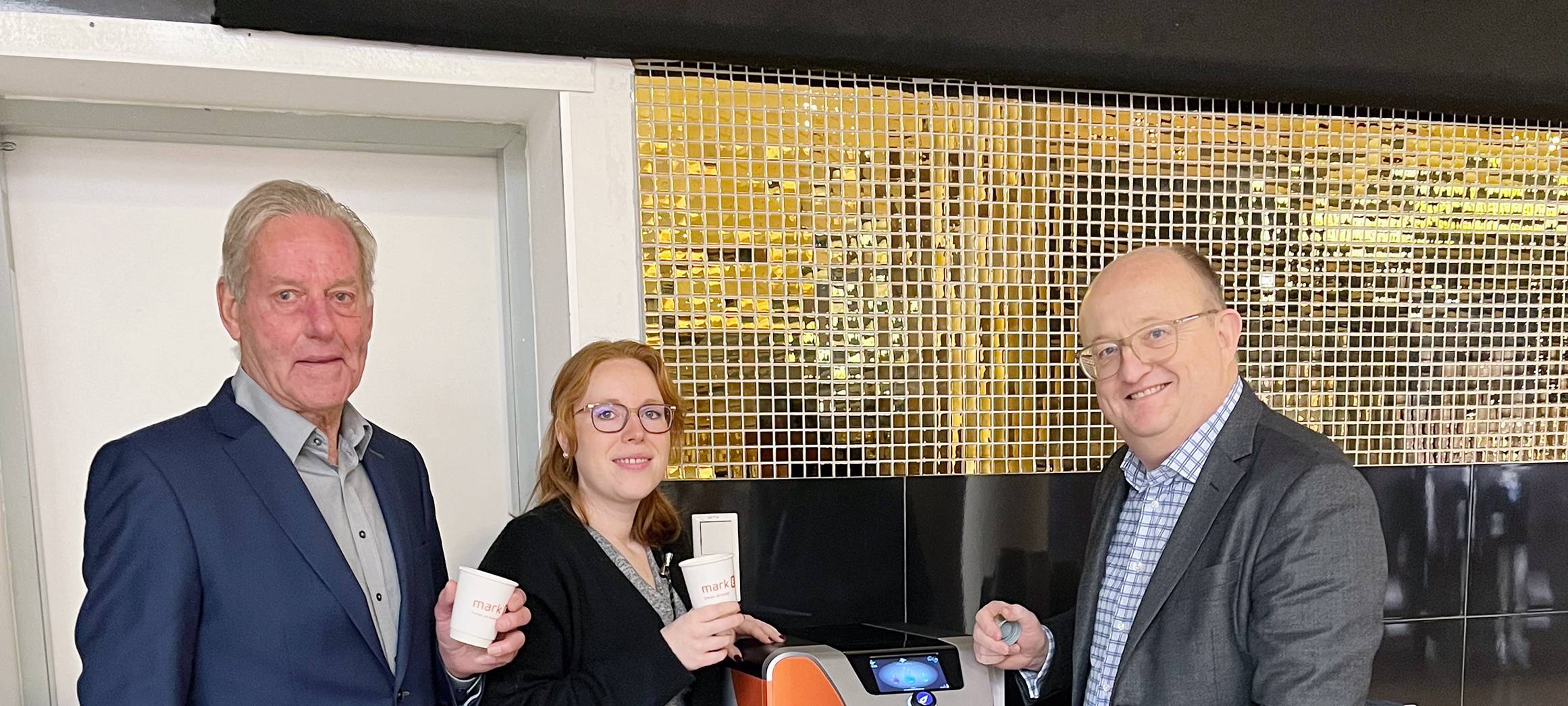 Kostenloses Trinken in der Volmegalerie