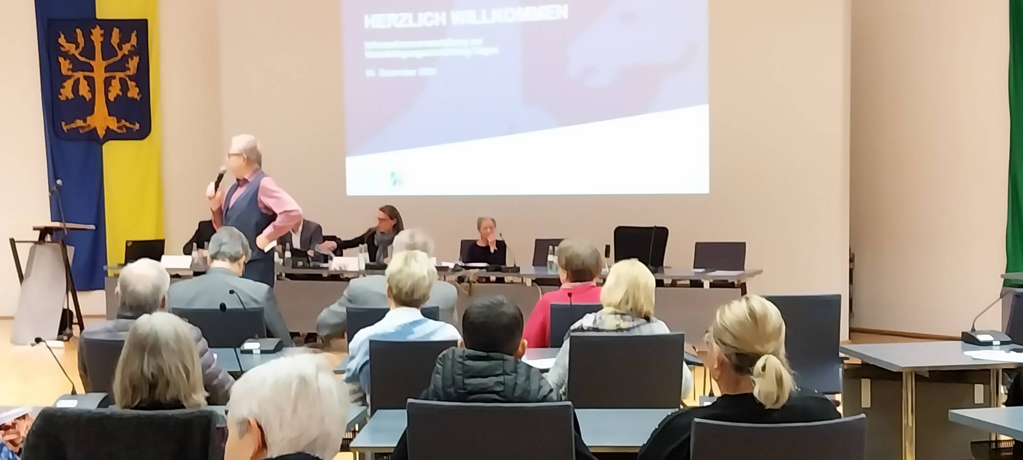 Bezirksregierung Arnsberg und Stadt Hagen informieren über neue Landesunterkunft in Hagen