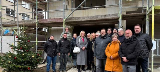 Richtfest in der Bauernstraße