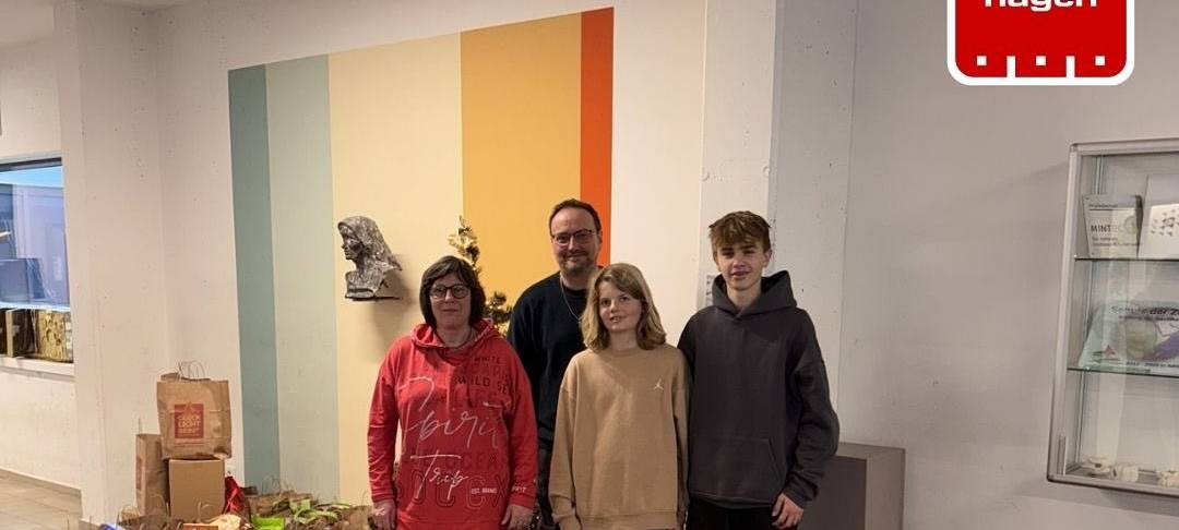 Weihnachtstüten an der Hilde