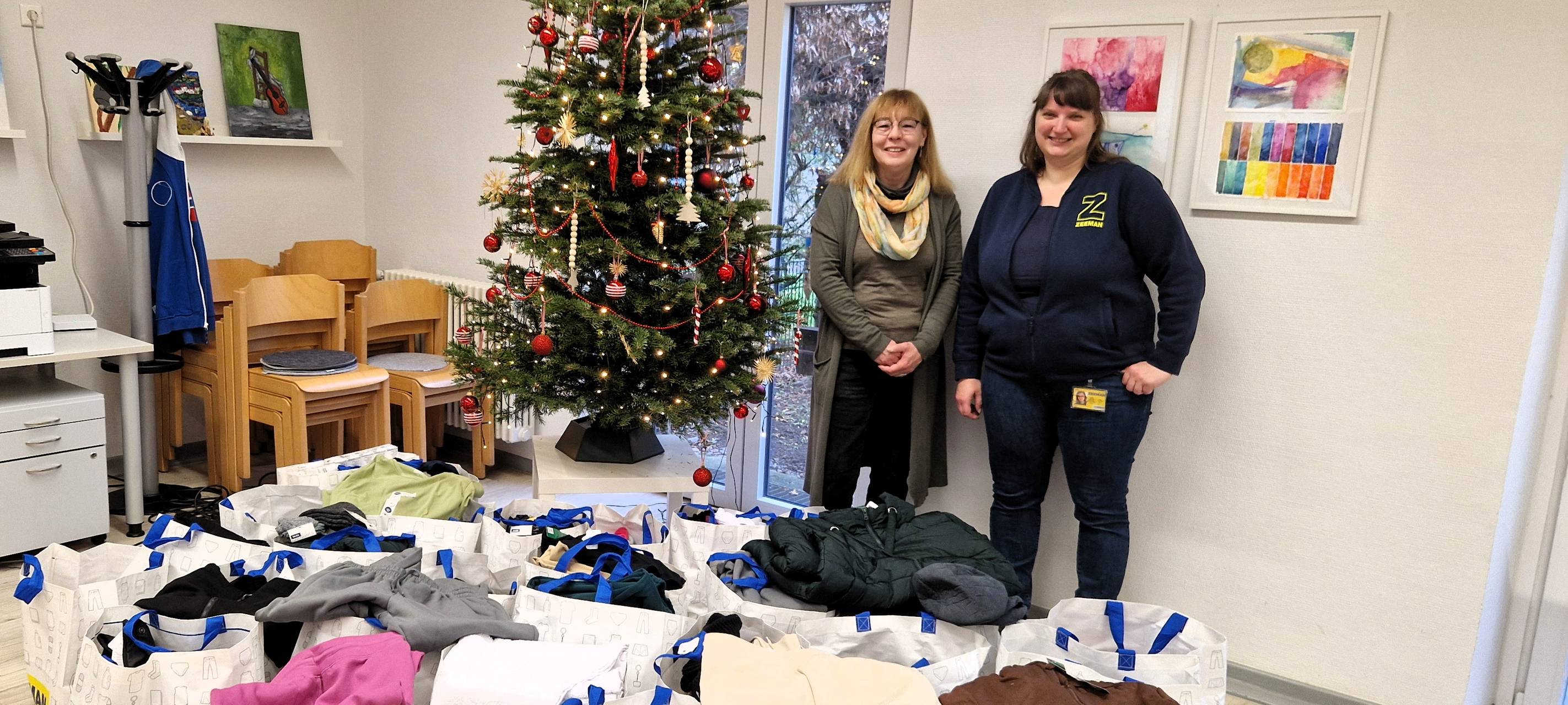 Zeemann Spendenaktion an Wohnungslose