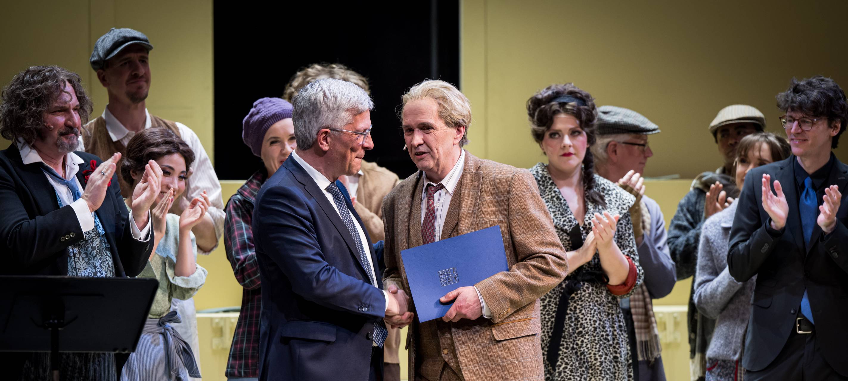 Ehrung für Richard van Gemert